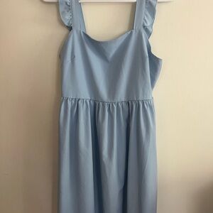 SHEIN Sky Blue babydoll dress